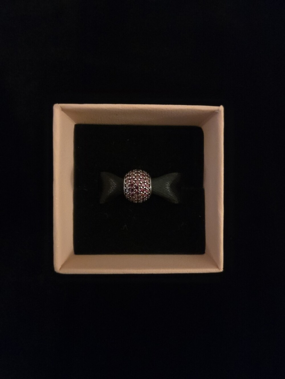 Pandora Red Pave Lights Charm – Sterling Silver/Red Zirconia – Style #791051CZR
